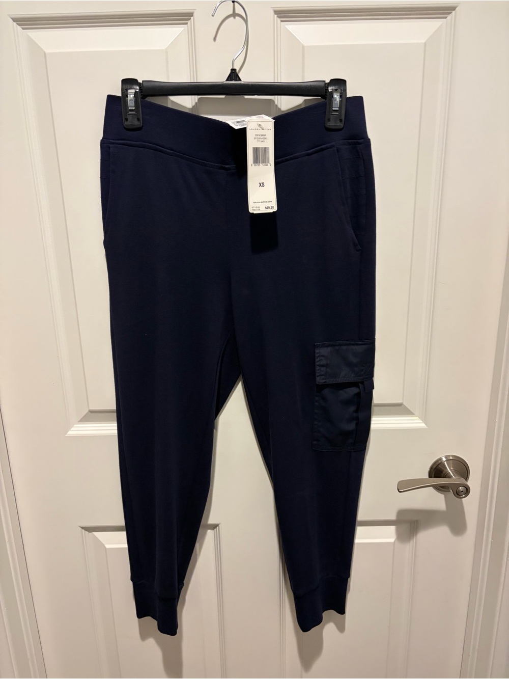 Women’s Lauren Ralph Lauren Navy Cargo Jogger Pants - XS